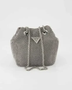 Zalina Pouch Handtasche in Silber