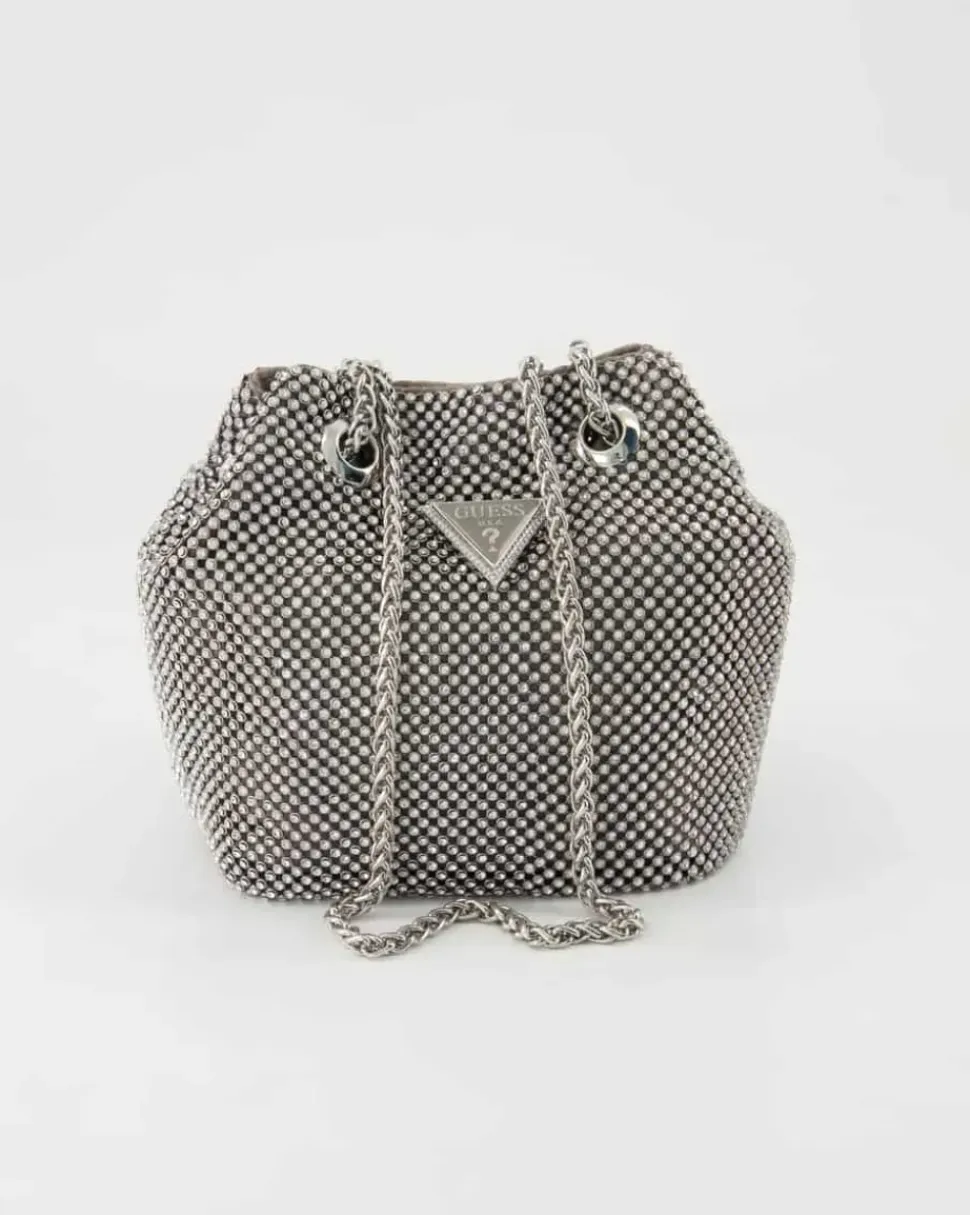 Zalina Pouch Handtasche in Silber