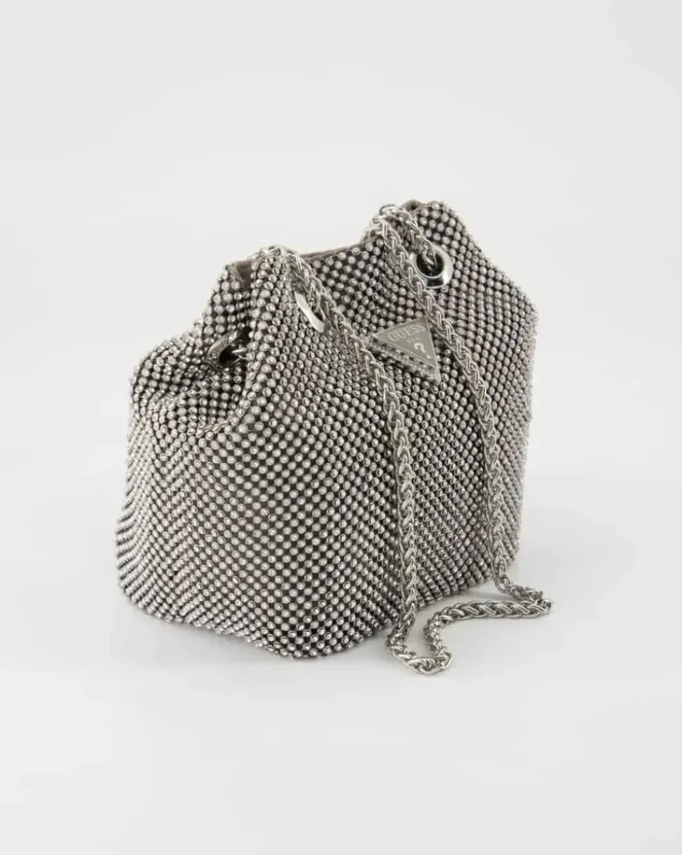 Zalina Pouch Handtasche in Silber