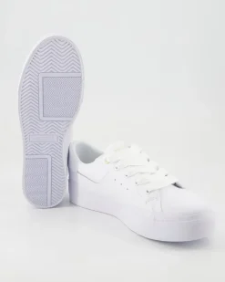 Ziane Platform Sneaker in Weiß