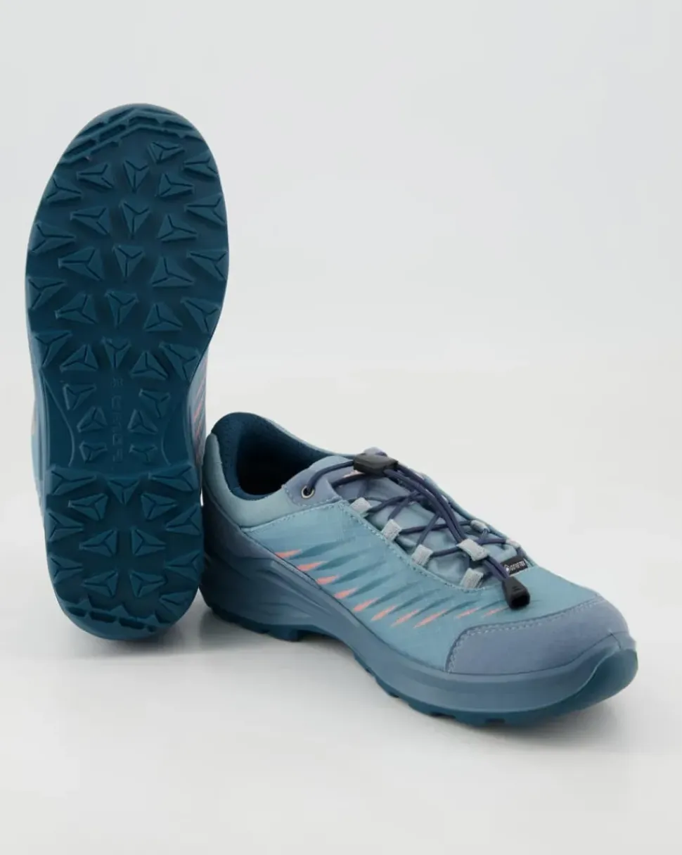 ZIRROX II GTX LO JR Sneaker in Blau